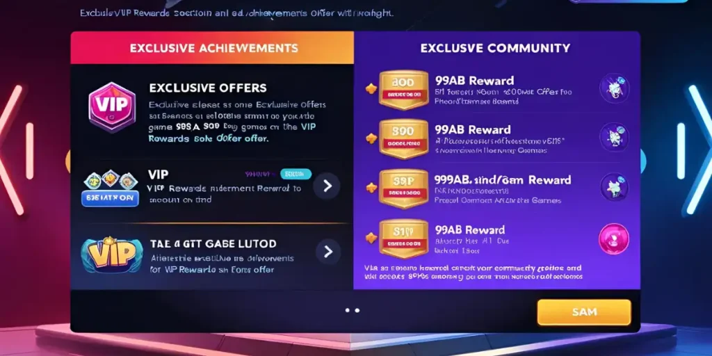 VIP Rewards in 99Ab Game